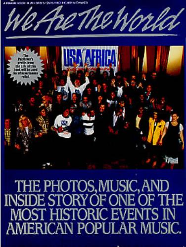 USA For Africa We Are The World US book (265872) 399-51172-5